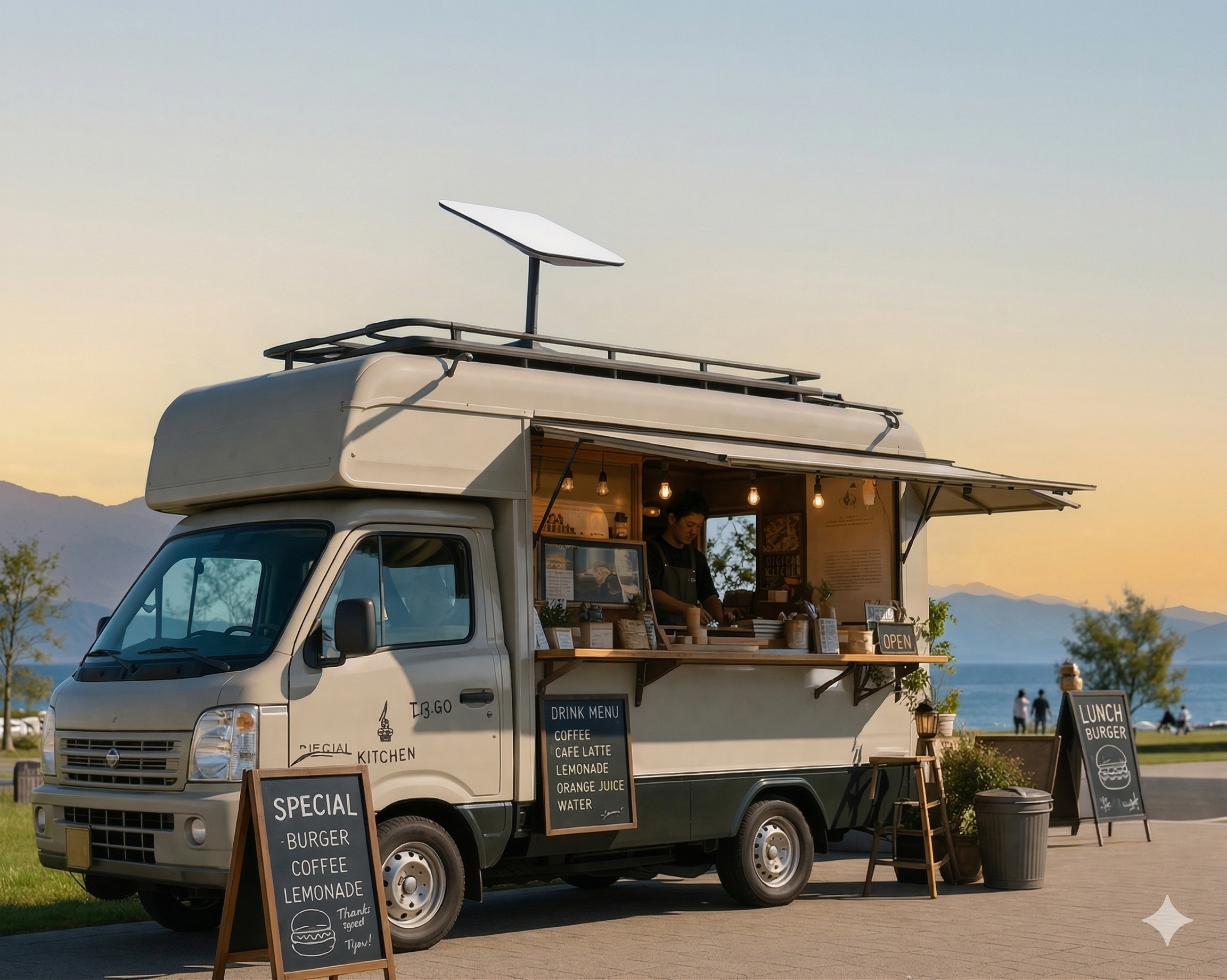 移動店舗・イベント向け通信のイメージ